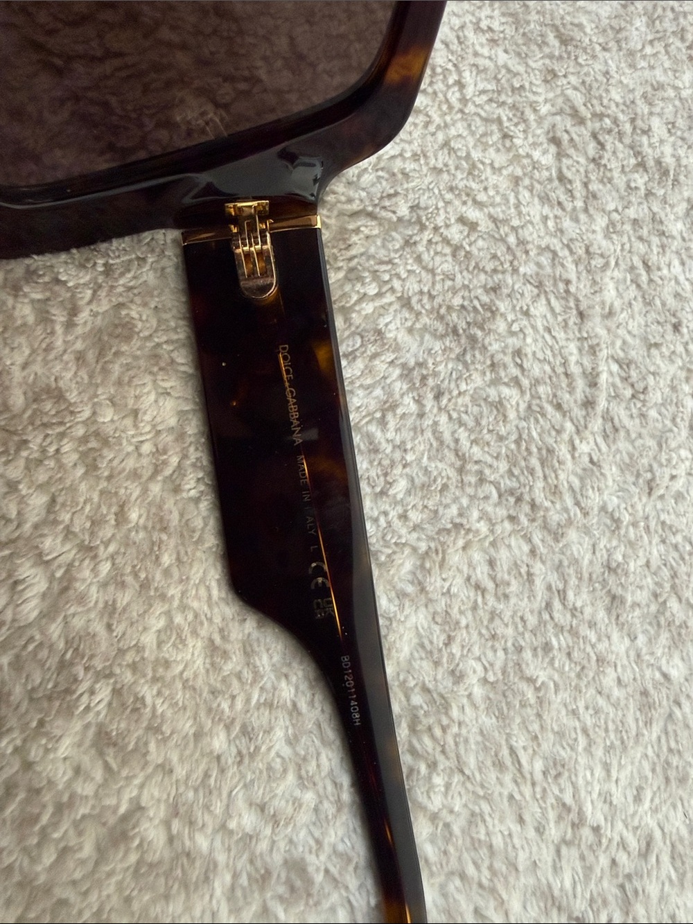 Dolce & Gabbana Oversized Tortoise Brown Sunglases Model DG4513 Full Set - Picture 7 of 9